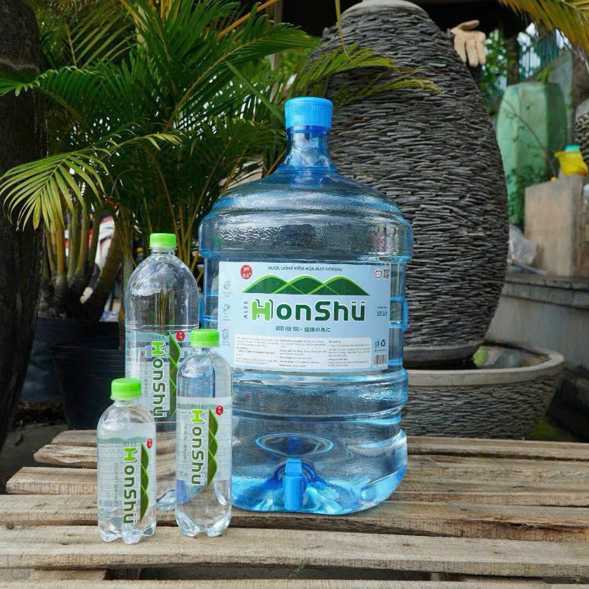 Nước kiềm Honshu 350ml thùng (350mlx24chai) - VIN